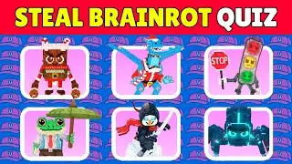 AI Brainrot vs Steal a Brainrot: Can You Guess Which is Real? 🔥 40 Levels