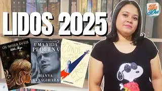 Meus livros lidos em 2025