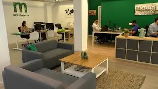 Noticia El alcalde visita la empresa palaciega MEP Projects