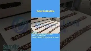 Date Bites Machine Dry Fruit Sweets Bar Equipment Date Bites Production Line#datessweet#machine
