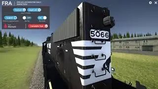Railroad Locomotive Daily Inspection (CFR 229) - Interactive 3D Simulation