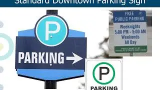 Downtown Parking - Signage