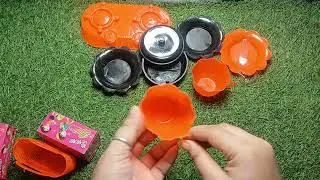 Kitchen set unboxing hello kitty #minitoys #asmr 