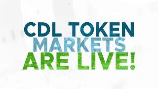 CDL TOKEN MARKETS ARE LIVE!