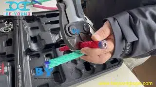 304 SS hooks electric press machine for playground rope