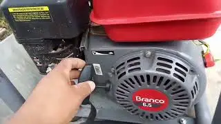 como ligar seu Motobomba Branco 6.5 cv