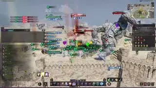 Throne and Liberty Castle Siege | Talus | Nixx | Wand/Staff POV | 2 Guild Alliance vs Entire Server