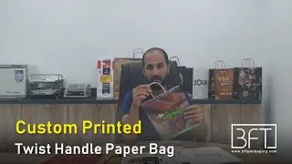 Twist Handle Paper Bags - Packaging Bft