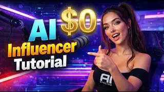 How to Create Your First AI Influencer for FREE (No Budget Tutorial)