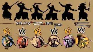 Enemy Weapon🥵 Vs Enemy Hermit team😈 #shadow #shadowfight2 #games #ninjagaming Ninja gaming 8.0