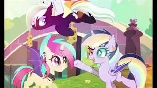 Band of batponies [Gift for three speedpainters] .:Mlp, Baseedit:.
