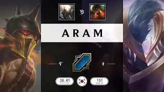 ARAM Match: Pantheon vs Nautilus - KR server Patch 26.01