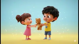 Share Your Toys 🤝 | Sharing is Caring Song for Kids |#KidsLearning#ToddlerRhymes