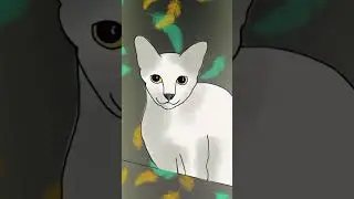 Meow #DigitalArt #iPadPro #Procreate #DigiDraw #DigitalDrawing