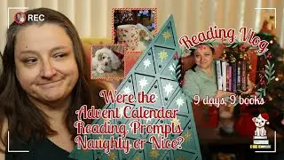 Kicking off December with the first 9 days of reading books for my #Promptball advent calendar!