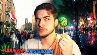 Testing a Weed-Lollipop 🌿🇳🇱 Haarlem & Amsterdam VLOG
