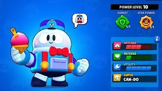 Brawl Stars LOU Max level Upgarde | Unlocked Gadget & Star power