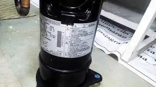 DAIKIN VRV Compressor oil changing.