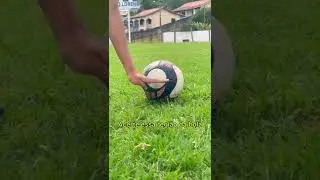 TUTORIAL DE COMO CHUTAR FORTE #futebol #shorts #comedia