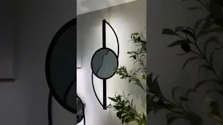 🤩Hula-hoops turned into wall sconces 🤩 #diy #diyideas #craft #diydecor #diyhomedecor #crafts