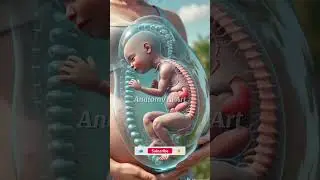 Inside Pregnancy: A 3D Journey Through Fetal Development and Amniotic Fluid Interaction