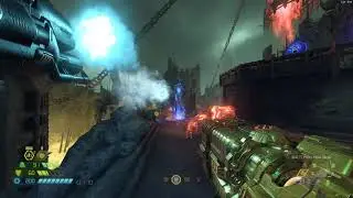 Doom Eternal chaingun shield bash is STRONG