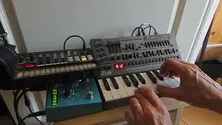 Roland JD-08 & Korg Volca Beats with Strymon Big Sky song Reflections of Two 12.5.2023