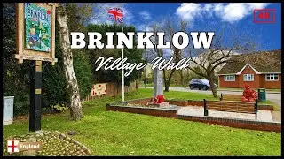 Walking Through Englands Countryside - Brinklow Village Walk 4K