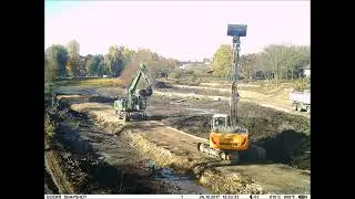 Entschlammung des Goldbachsee in Sindelfingen 2017