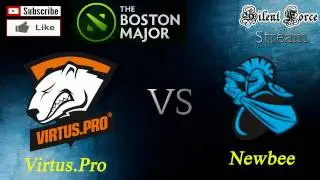 Boston Major: Virtus.pro vs Newbee (Невероятная игра виртусов!)