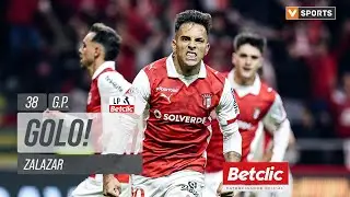 Golo Zalazar: Braga (1)-1 Benfica (Liga 25/26 #16)