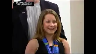 Carly Patterson - City of Allen Celebration Post-2004 Athens Olympics