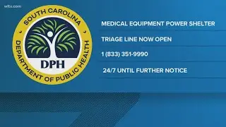 Special triage line for residents who rely on medical equipment