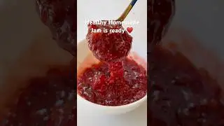 Homemade Strawberry Jam | No Refined Sugar | Easy & Healthy Recipe #jam #healthyjamrecipe