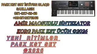 Korg Pa5x Azeri Set Yeni Ritimler 2026