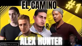 FIFA 17 | EL CAMINO | INICIA LA CARRERA FUTBOLITICA DE ALEX HUNTER | #1