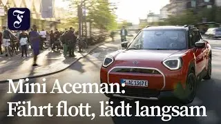 F&auml;hrt flott, l&auml;dt langsam: Mini Aceman SE im Fahrbericht | F.A.Z.