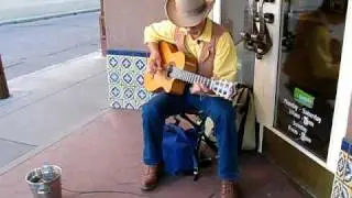 Santa Fe Street Musician Ain't Misbehavin