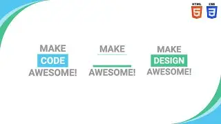 Multiple Text Rotating Animation using HTML and CSS in 4minutes