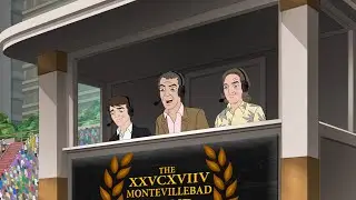 Even on Phineas and Ferb, Jeremy Clarkson found a way to make fun of Americans!!!