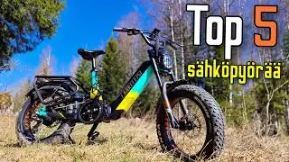 Top 5 parasta sähköpyörää alle 2500€