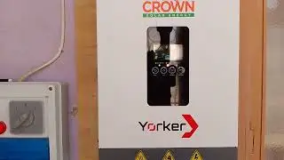Crown yorkar 3.6 inverter and crown solar panels 585wN type review #crown solar #@SRJsolar4352