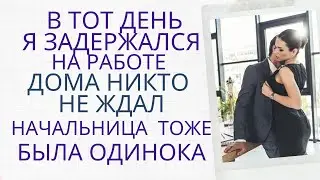 НЕ СМОГ СДЕРЖИВАТЬ СЕБЯ И КРЕПКО ОБНЯЛ ЕЁ, ОНА ОТВЕТИЛА ВЗАИМНОСТЬЮ / Офисная история любви