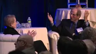 Dr. Madeleine Albright with Michael Krasny