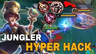 NEW HARLEY HYPER BUILD DAMAGE HACK😱 | RED BUILD - 2023 | MLBB
