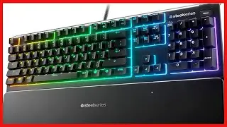 SteelSeries Apex 3: The Water-Resistant Gaming Keyboard That Delivers Comfort and Precision