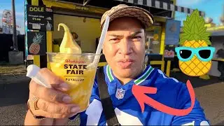 Washington State Fair: Taste of Paradise Pineapple Float 4K