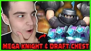 DRAFT CHEST & MEGA KNIGHT!| CLASH ROYALE CZ/SK | OGY