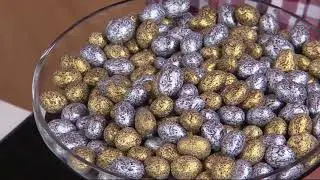 Squirrel Brand (3) 16-oz Gold & Silver Milk Chocolate Toffee Almonds on QVC