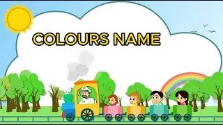Colours Name in English | Colours for kids | Colours cartoon